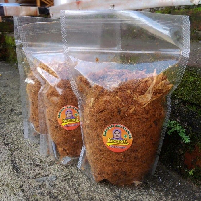 

ABON SAPI KARWATI 250 GRAM (Kemasan Pouch)