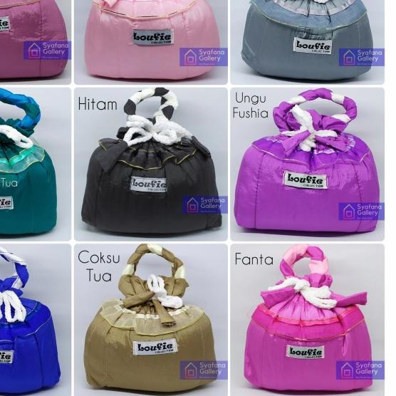 Mukena Parasut Traveling Loufie Anak Parasit Premium Travel Cantik