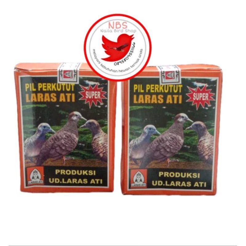 LARASATI PIL PERKUTUT JAMU LARAS ATI KUTUT VITAMIN PERKUTUT JAMU PERKUTUT