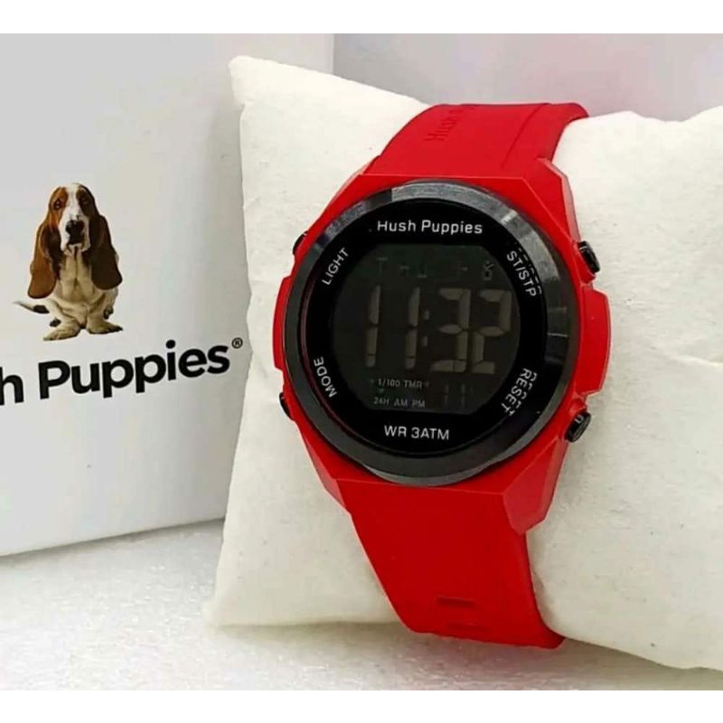 Trending Jam Tangan Hush Puppies Warna Pilihan Pria dan Wanita Digital Tahan Air