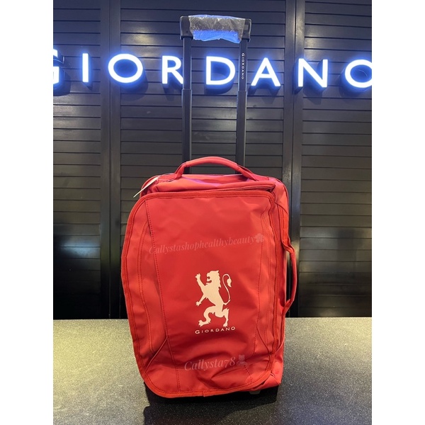 Giordano Suitcase Giordano Travel Bag Tas Koper Waterproof Signature Red New from 1799k