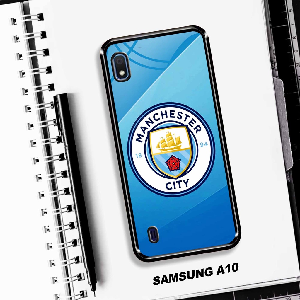 Case Samsung A10 - Case Kaca Samsung A10 - MOTIF CLUB BOLA - [ UC-10 ] - Case Samsung A10 TERBARU - 