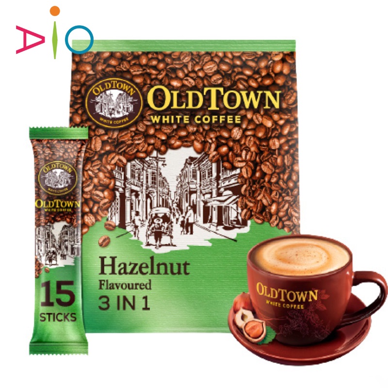 Old Town Hazelnut / Old Town White Coffee 3in1 Hazelnut / Kopi Old Town Hazelnut