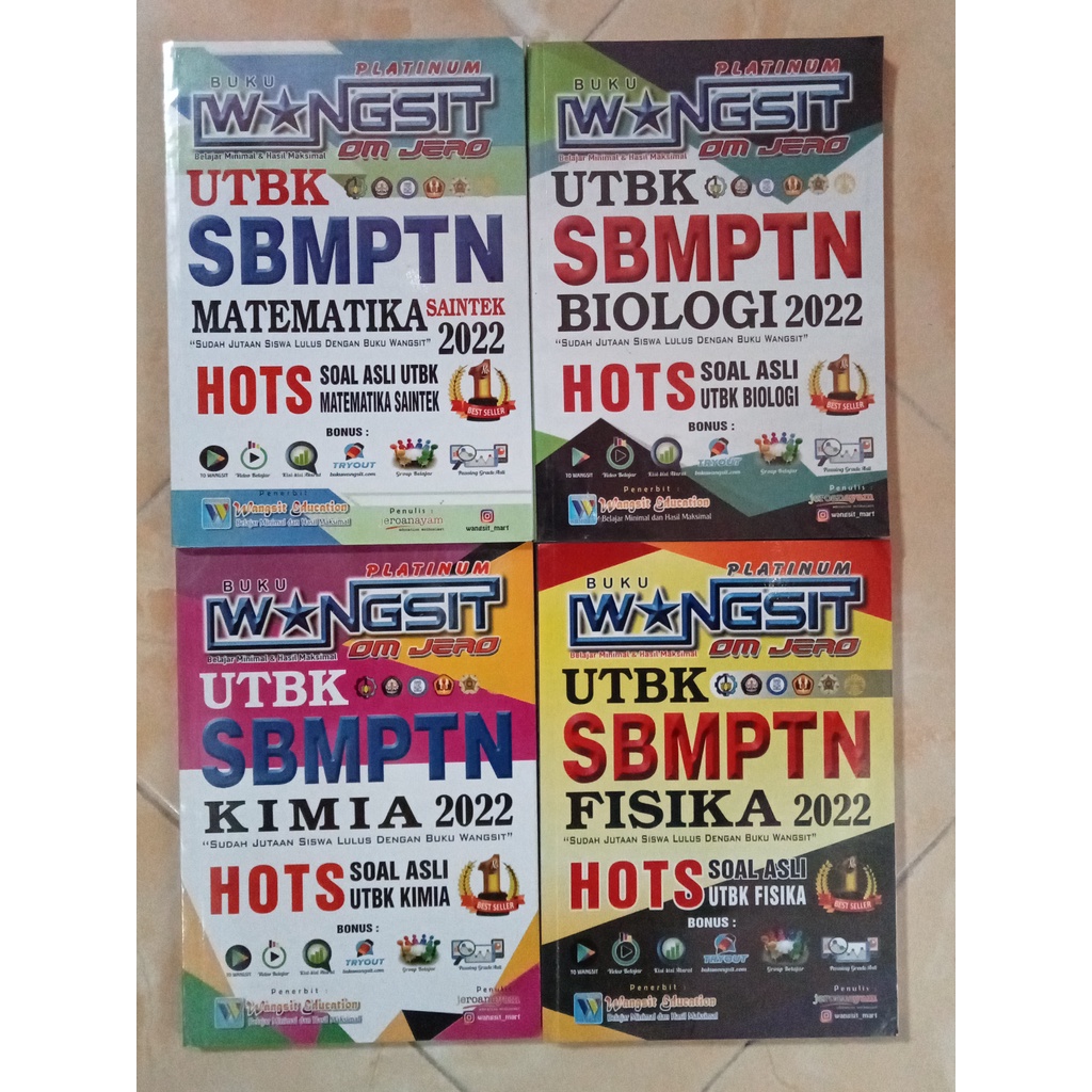 PRELOVED WANGSIT TKA SAINTEK PLATINUM 2022