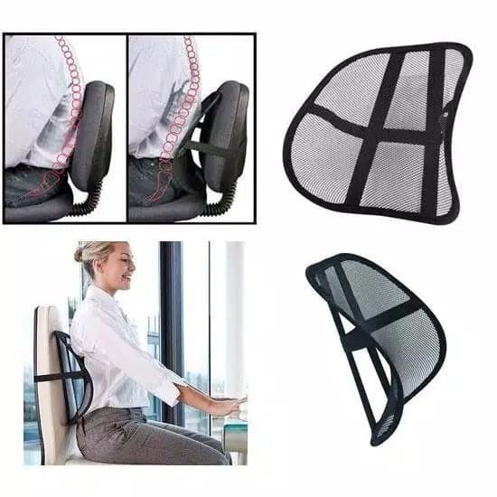 BACKREST CUSHION / SANDARAN PUNGGUNG UNTUK KURSI KANTOR DAN MOBIL