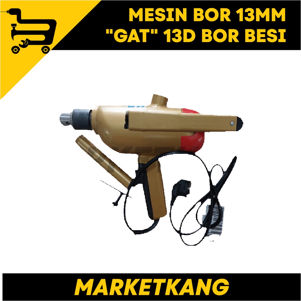 MESIN BOR BESI 13MM "GAT" 13D