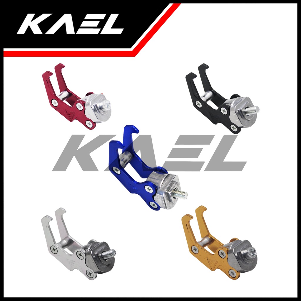 Gantungan Barang Cakar Robot Motor Variasi Bebek-Matic Cantolan-Cantelan Baut-Baud Merah-Biru-Silver-Hitam-Gold-Emas Beat FI-F1-Pop-eSP/Vario 110-125-150/Mio-M3-Z-S/Soul GT/X-Ride/Scoopy/Spacy/Supra-X-125-Fit-New/Blade/Revo-Absolute/Jupiter-Z-MX