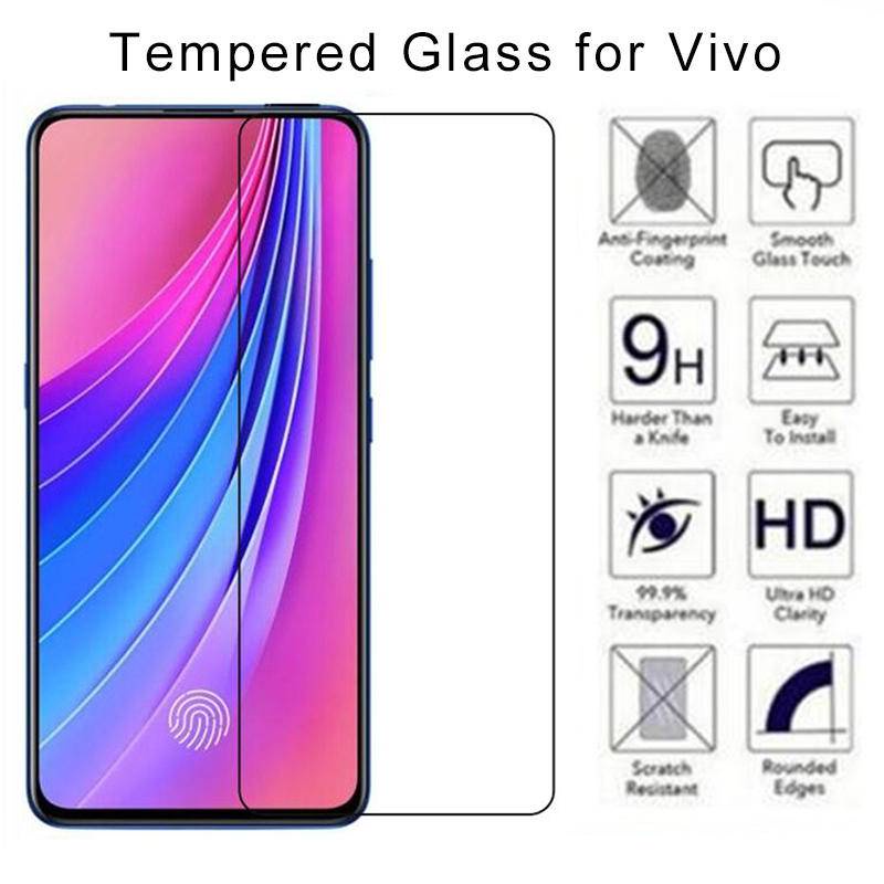 Pelindung Layar Tempered Glass 9H HD Untuk VIVO Y51 Y55 Y66 Y67 X23 X27 Pro Y31 Y33 Y35