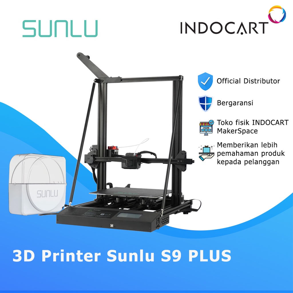 3D Printer Unit Sunlu S9 PLUS Large Size FDM Printer with FilaDryer S1