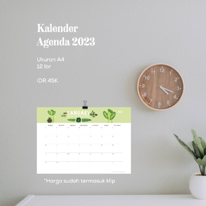

Kalender 2023 Yearly Planner Agenda Calendar 2023