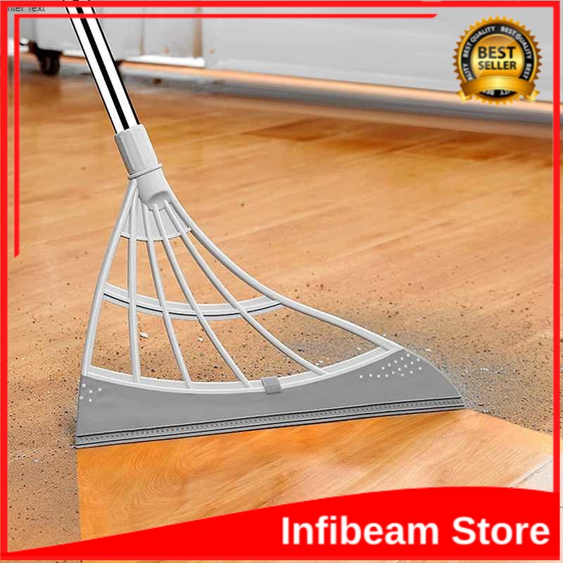 Aurota Sapu Karet Magic Rubber Broom Floor Sweeper