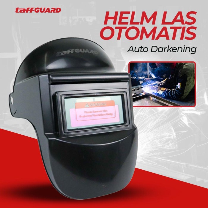 Topeng Las / Helm Las Otomatis Auto Darkening / Kedok Las Trusoxin
