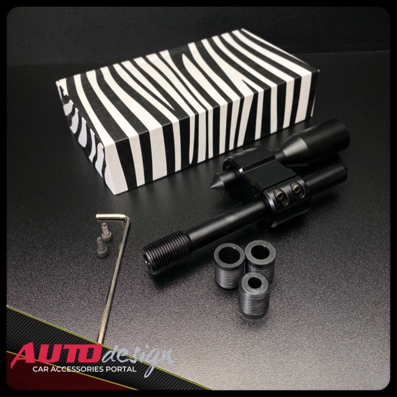 Peninggi Shift Knob Tuas Extender Persneling Mobil Adjustable Alumunium