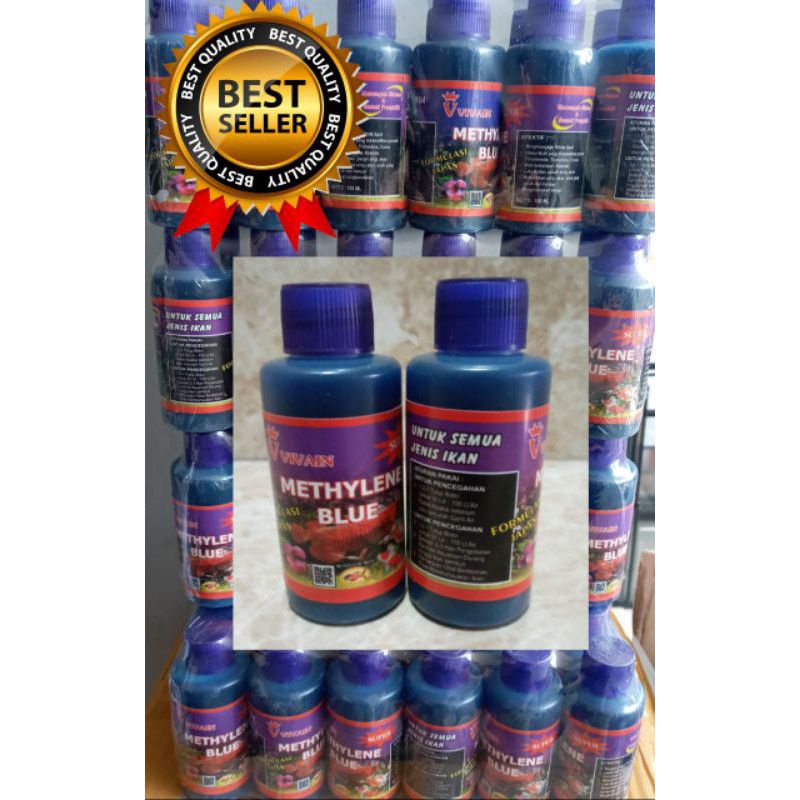 Matline Blue 100ml Obat Ikan White Spot Jamur Channa Chana