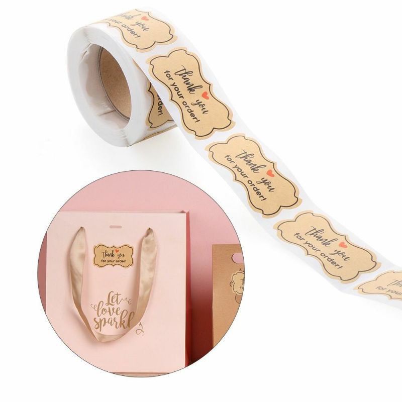 

Stiker Thank You (Repack) isi 10 pcs