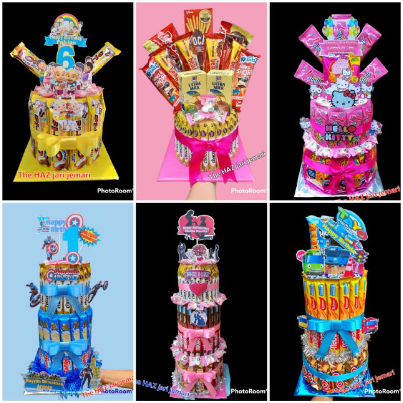 Snack Tower Murah/ Snack Tart Murah + Uang Tarik