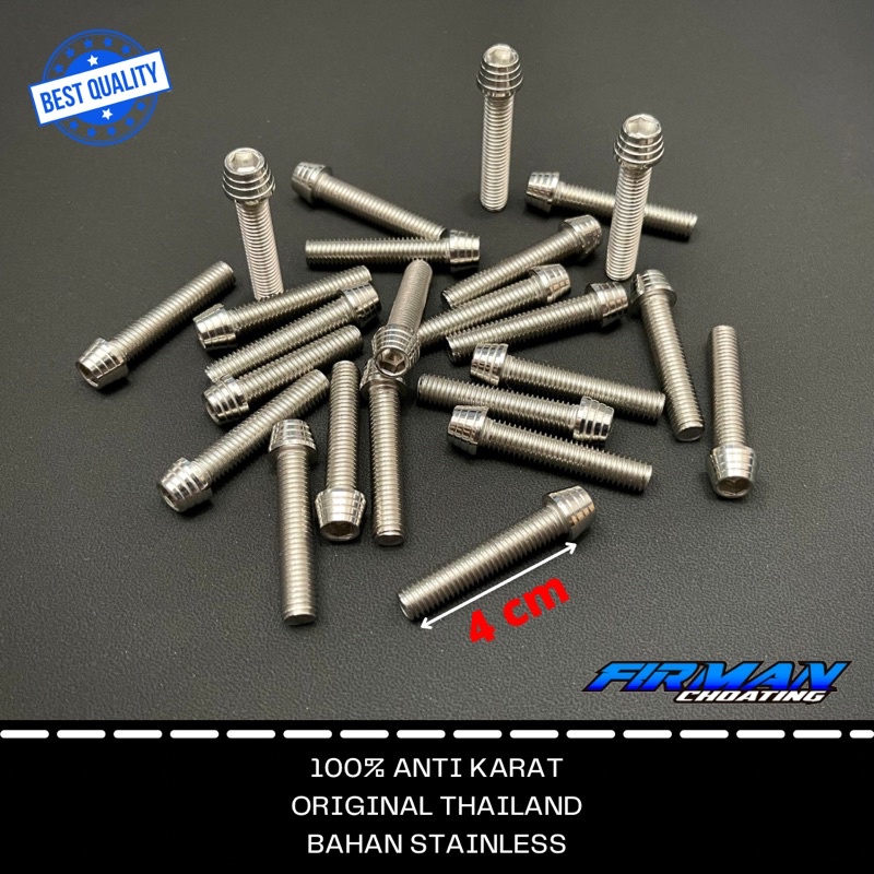 probolt baut krucut m8x40 drat 12 panjang 4cm (1pcs)