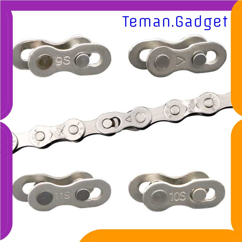 TG-SPD RIDERACE Konektor Rantai Sepeda Chain Quick Link 6/7/8 Speed - RR7611