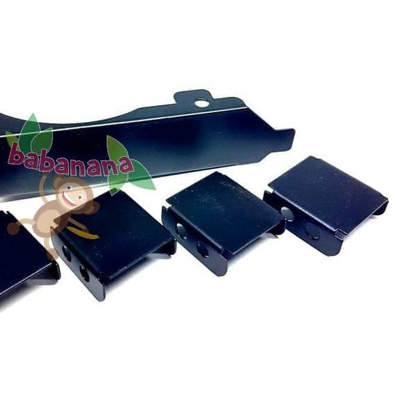 Bracket VGA PCI 3 fan extension 80 90 mm TIDAK TERMASUK FAN