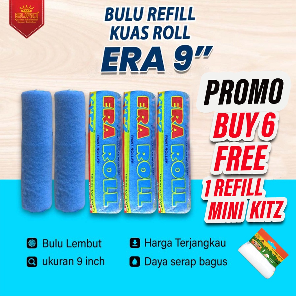 Bulu Kuas Roller Roll Cat Besar ERA Murah Awet Berkualitas Jakarta