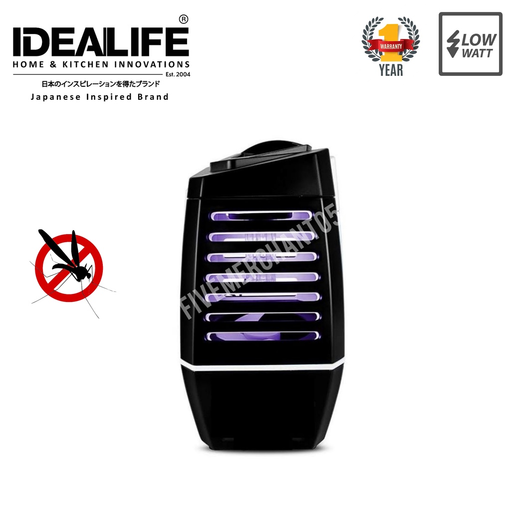 Lampu Nyamuk Idealife IL 284 Perangkap Nyamuk Serangga Anti Nyamuk UV Pest Control IL-284 Lampu Listrik