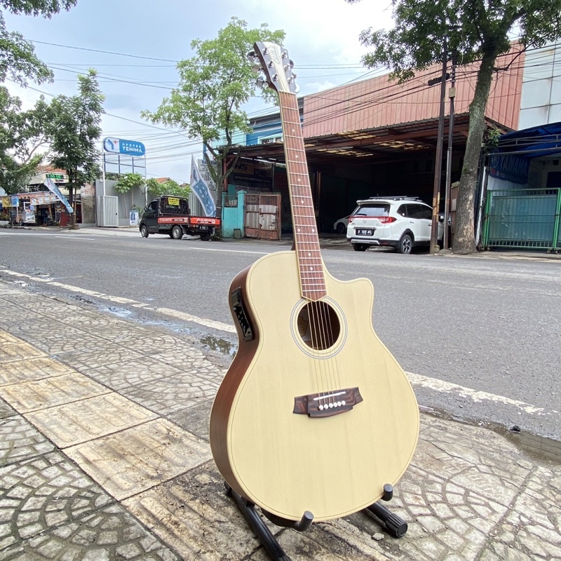 gitar akustik elektrik/akustik coleclark murah meriah bandung