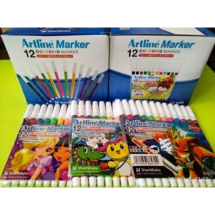 

SPIDOL ARTLINE 12WARNA / SPIDOL MURAH