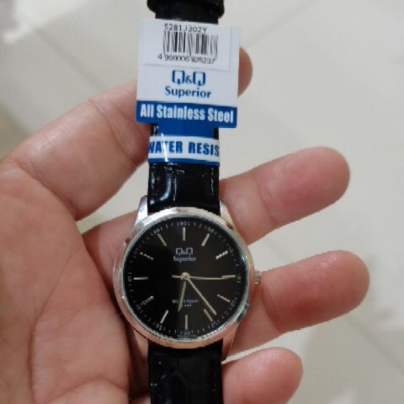 Q&amp;Q Original Jam Tangan Wanita S281J302Y Series - Kulit