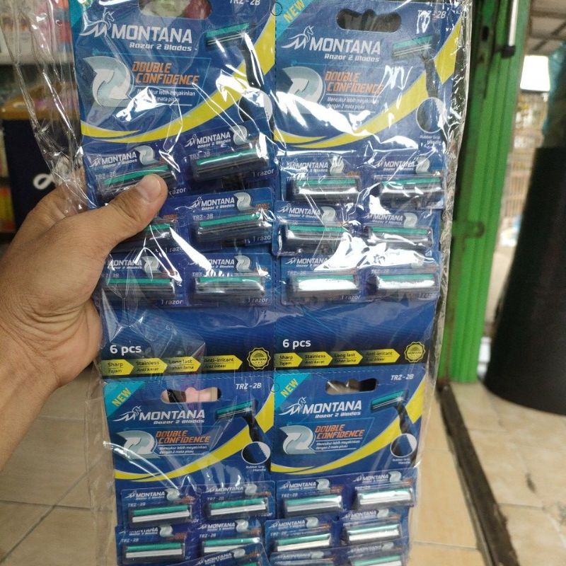 PISAU CUKUR SEKALI PAKAI RAZOR DISPOSBALE LASER SPORT 2 ORIGINAL
