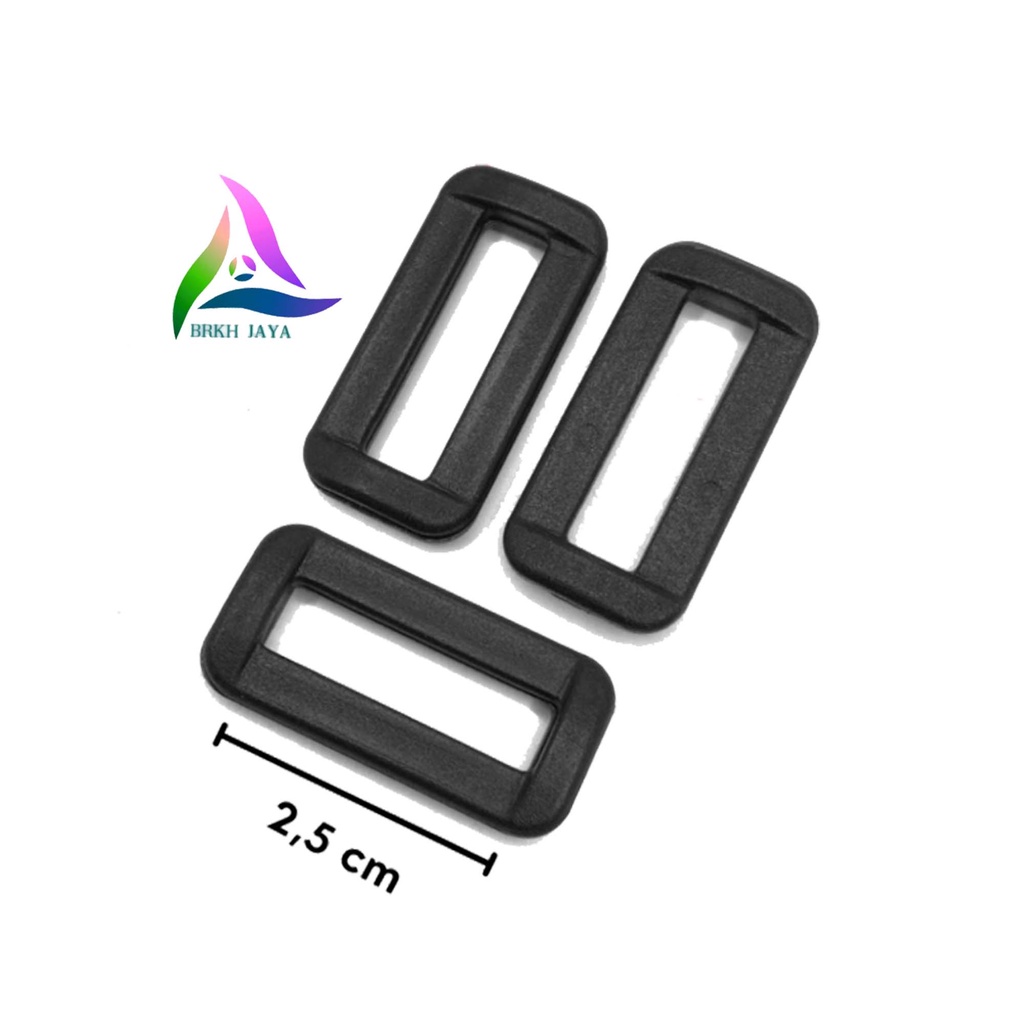 RING KOTAK TAS 2.5 CM PLASTIK PP /120 PCS