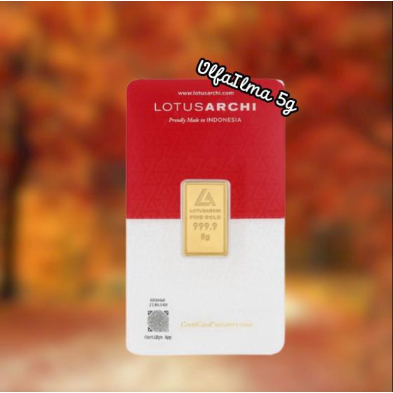 Logam Mulia Lotus Archi 5 Gram