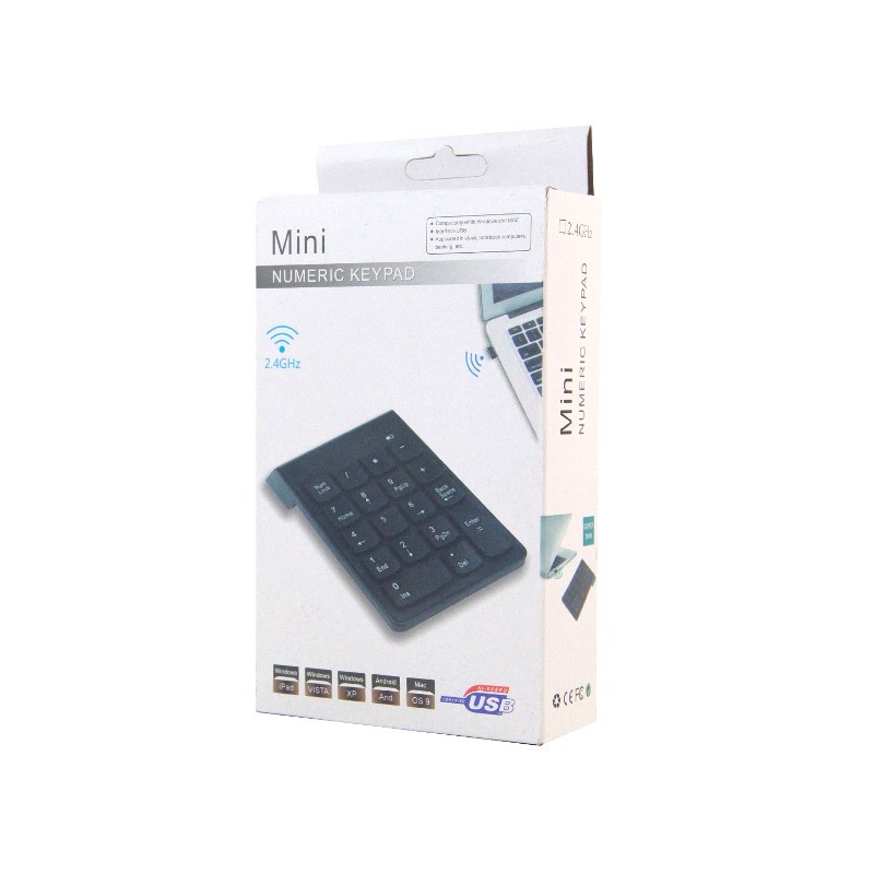 PROMO KEYBOARD MINI SUPER SLIM NUMERIC KEYPAD WIRED 18 TOMBOL PAKAI KABEL HIGH QUALITY