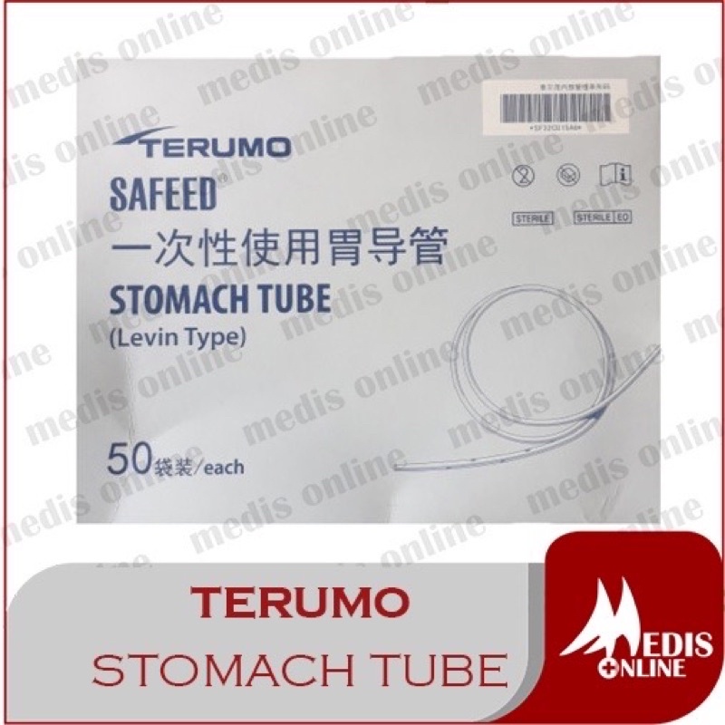NGT TERUMO No Fr 12 14 16 18 / Stomach Tube / terumo stomach / feeding tube / feeding tube terumo / selang makan