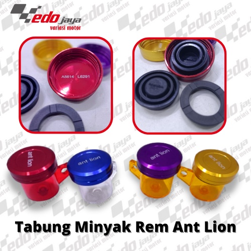 Tabung Minyak Rem ANT LION Tabung Master Rem Kecil Tutup Cnc