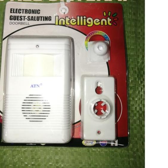 Bel pintu rumah sensor gerak bell alarm tamu welcome ATN