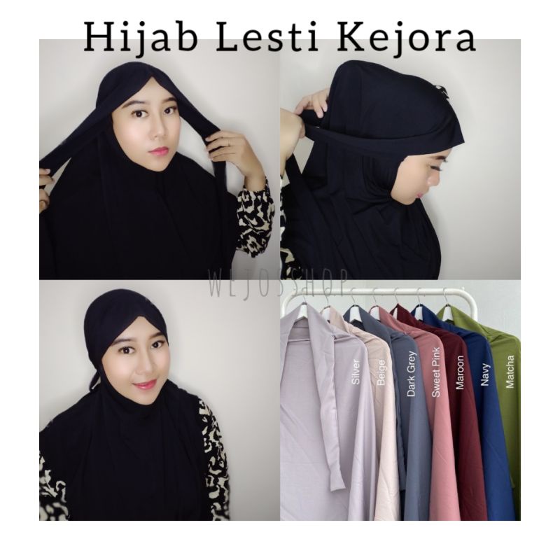 Hijab Lesti Kejora Bergo Jersey Sehari2