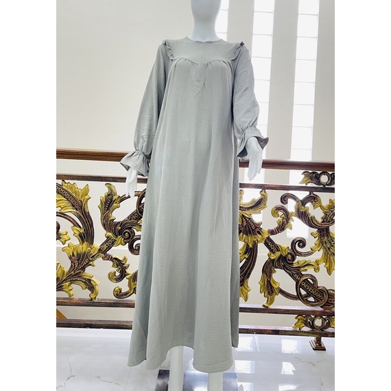 gamis audy ekskusif cringkel premius busui // 038