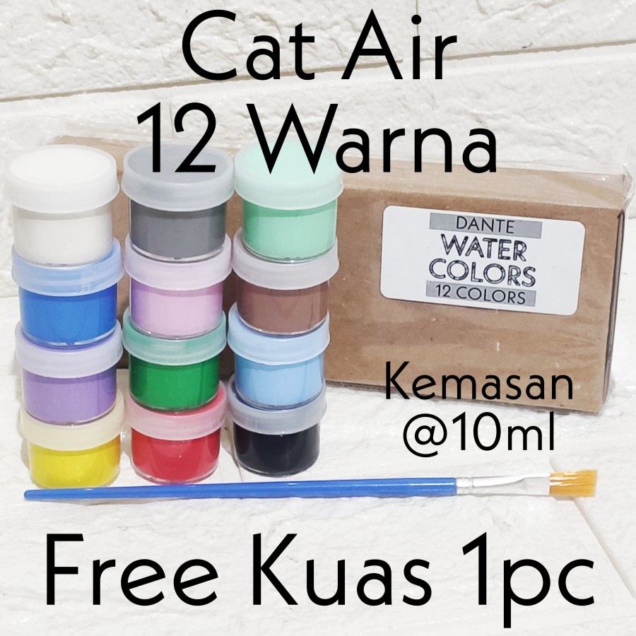 

Cat Air Water Colour 12 warna