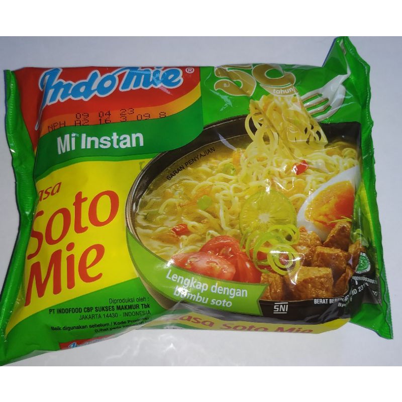 

Indomie Mie Instan Kuah dan Goreng