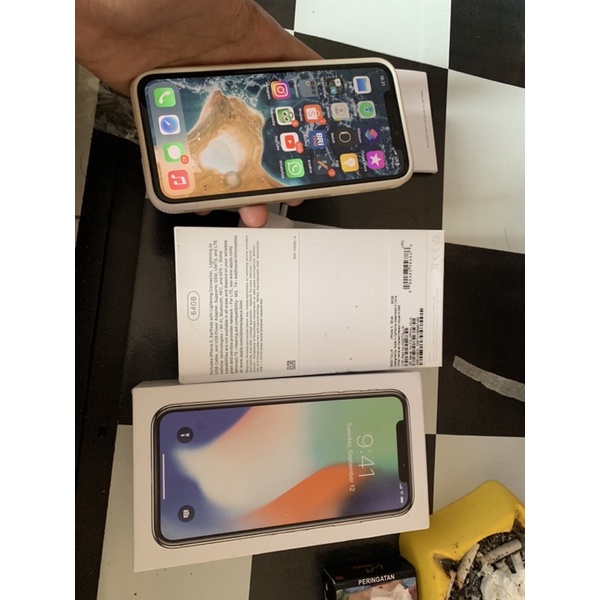 IPHONE X 64 GB SILVER