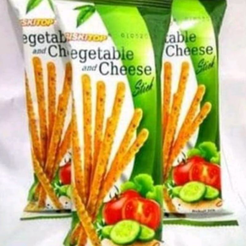 [PROMO] BISKITOP VEGETABLE AND CHEESE STICK BISKUIT RASA SAYURAN / SNACK ULTAH