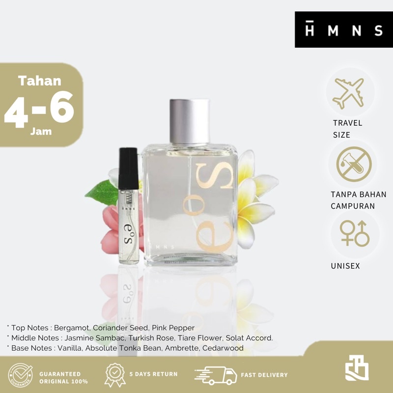 Share In Bottle Decant Parfum Original Pria Wanita HMNS EDP ukuran 5 ml Travel Size - Eos Essence Of