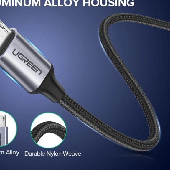 UGREEN Quick Charger 3.0 USB 18W Fast Charger With Micro USB Cable