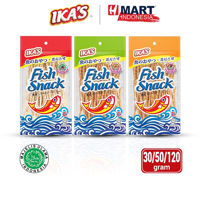 

IKA'S Fish Snack - Kerupuk Ikan - Camilan Ikan