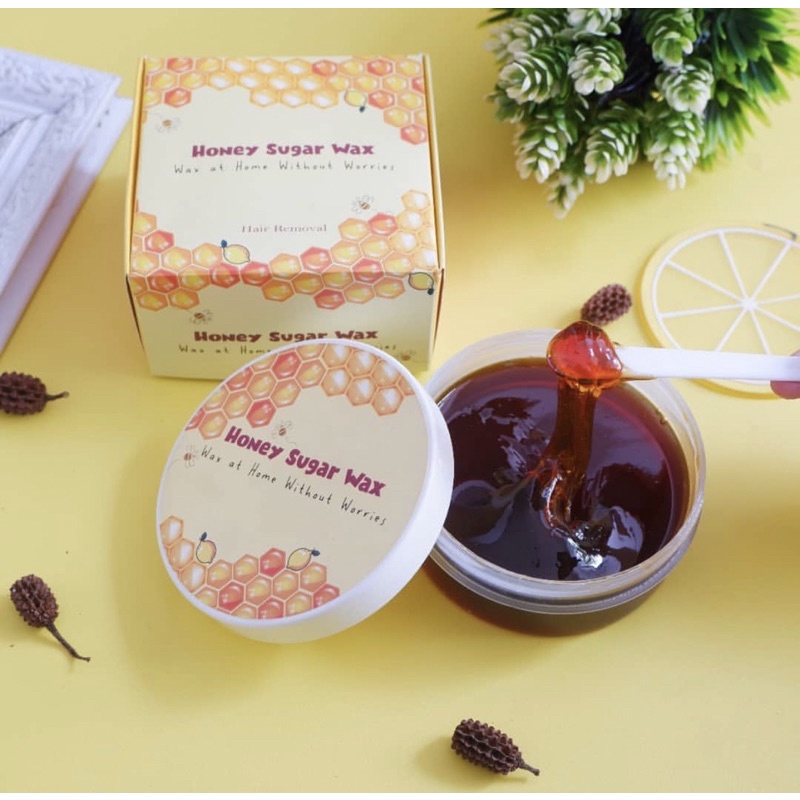 READY! MR EPPLE HONEY SUGAR WAX KIT 85ML WAXING KIT HONEY MR. APPLE EPPLE HONEY SUGAR WAXING