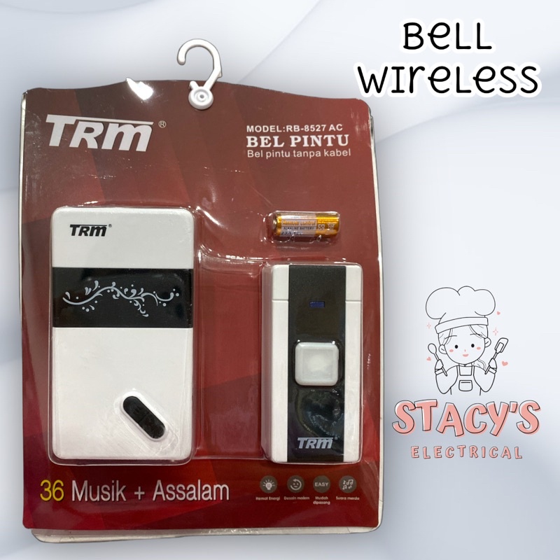 BELL PINTU RUMAH WIRELESS TANPA KABEL