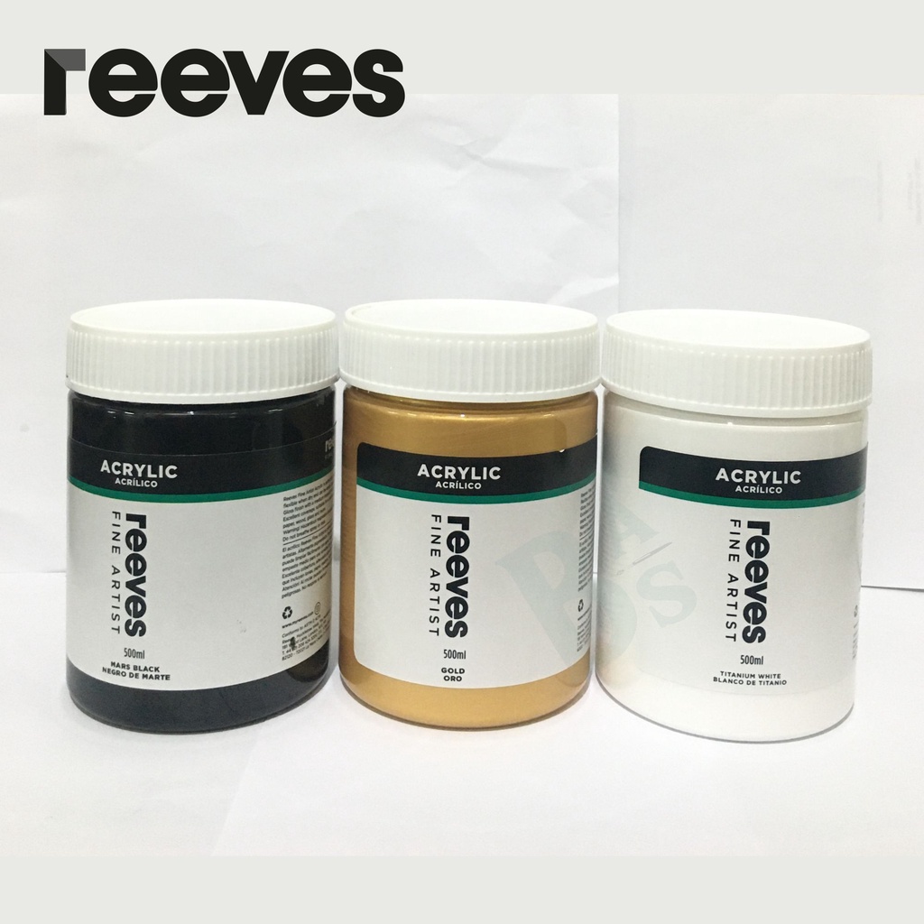 

REEVES Fine Artist, Acrylic/Acrilico Paint 500ml