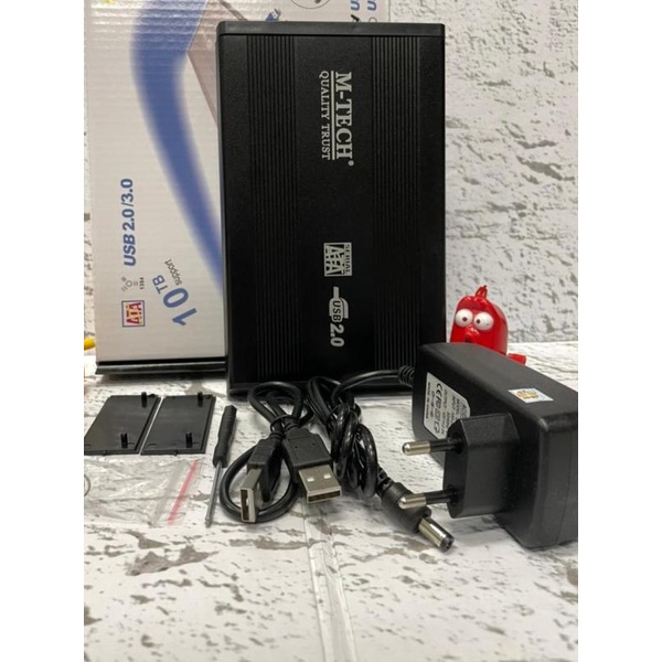 Casing HDD 3.5 sata Eksternal External 3,5 inch case USB 2.0 Aluminium - R-ONE