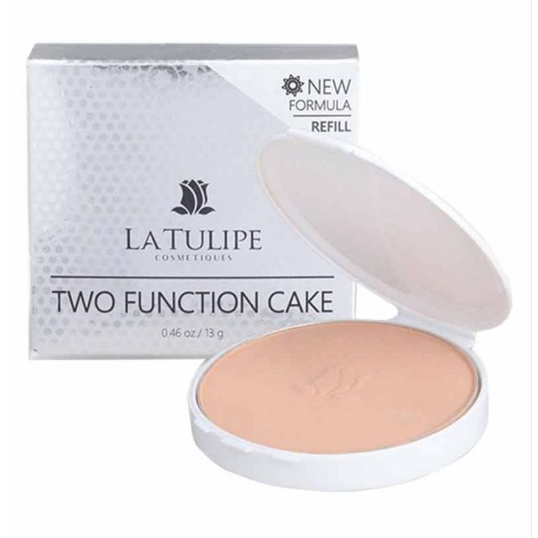 LA TULIPE Bedak Two Function Cake Refill Y10 13g