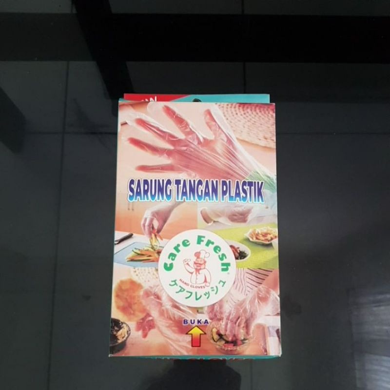 Sarung Tangan Plastik 100 STP/Kharisma/ Care Fresh